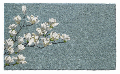 Fab Habitat Minimalist Natural Coir & Rubber Non-Slip Doormat