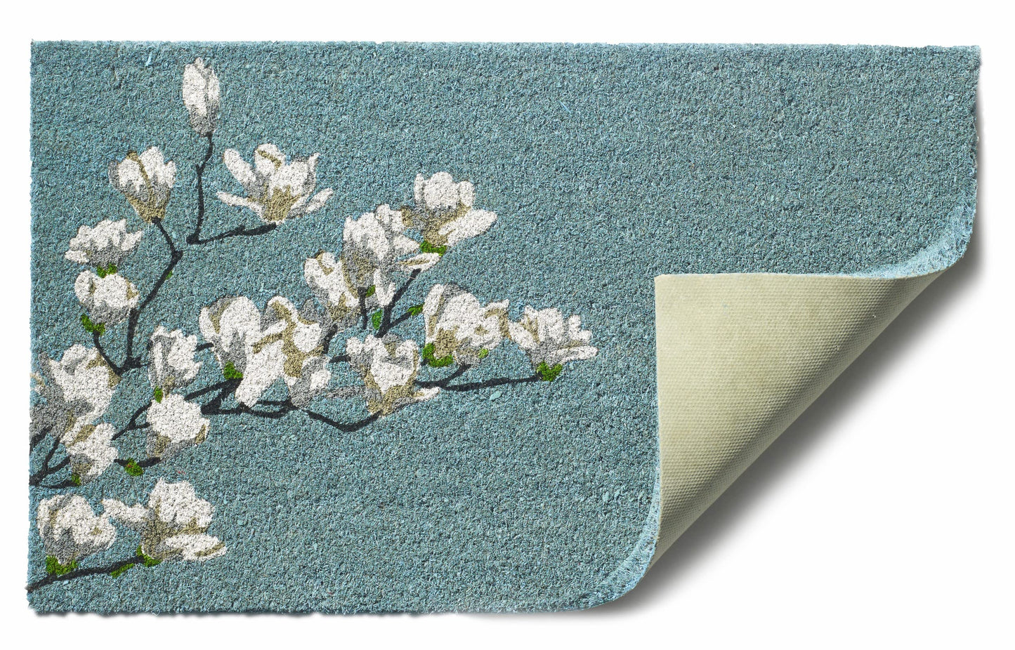Fab Habitat Minimalist Natural Coir & Rubber Non-Slip Doormat