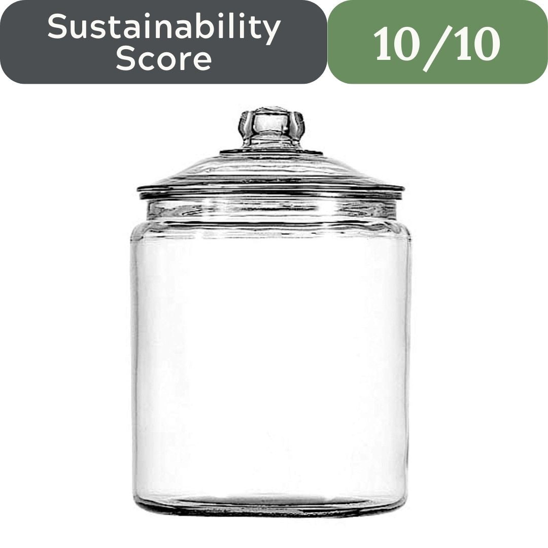 Anchor Hocking Heritage Hill 2-Gallon Glass Jar with Glass Lid
