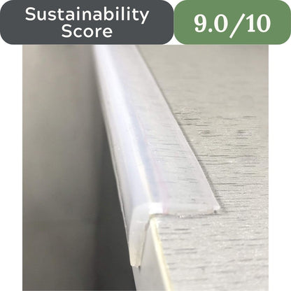 Angloria 100% Silicone Edge Protector: Clear Soft Table Guard