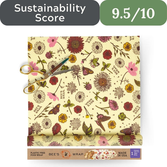 Bee’s Wrap Reusable Beeswax Food Wrap Roll (14" x 52")
