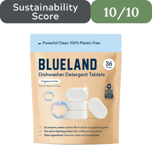 Blueland 100% Plastic-Free Dishwasher Detergent Tablets (36 Count)