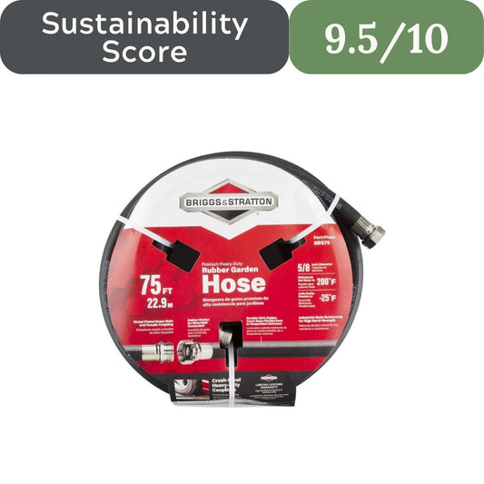 Briggs and Stratton 100-Foot Premium Heavy-Duty Rubber Garden Hose