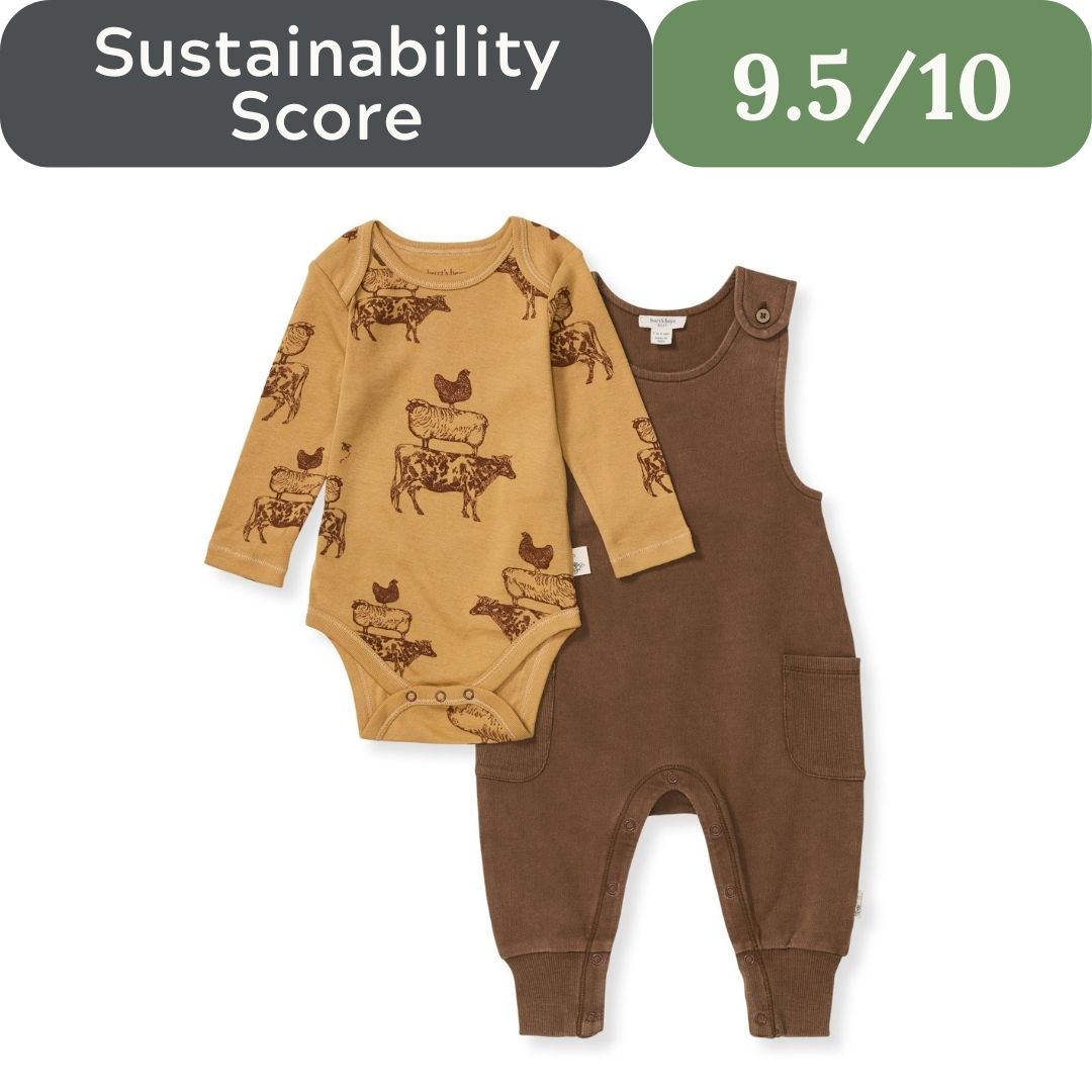 Burt’s Bees Baby Organic Romper: 100% Cotton Jumpsuit