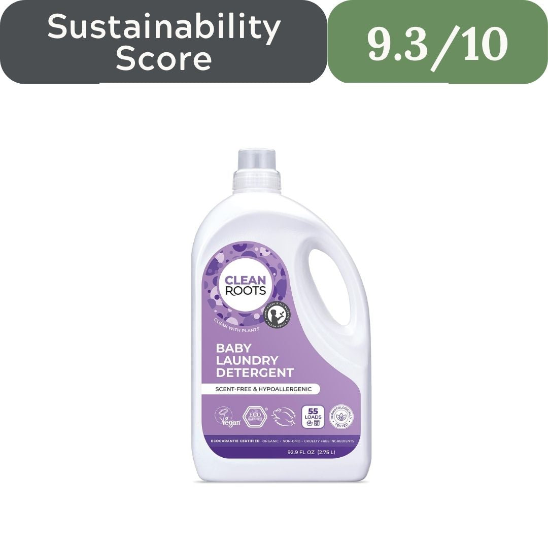 Clean Roots EcoGarantie Certified Organic Lavender Laundry Detergent