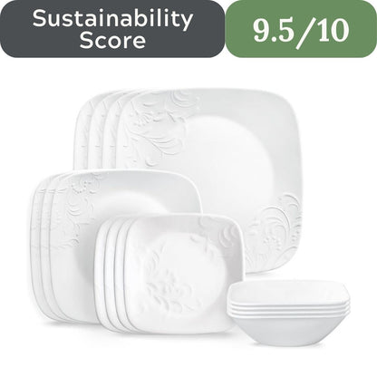Corelle Cherish 16-Piece Dinnerware Set (Service for 4)