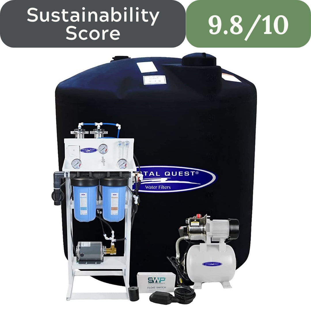 Crystal Quest: The Whole House Reverse Osmosis Filtration to Eliminate Contaminants and Dissolved Solids