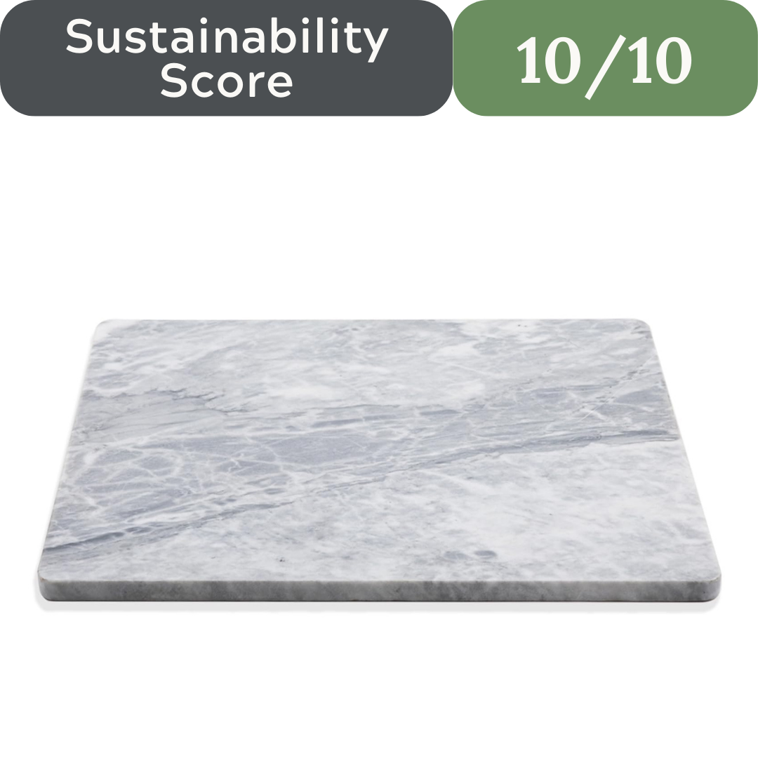 Granite or Stone Cutting Boards Sustainability Score 10/10.