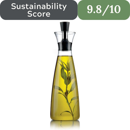 Eva Solo Oil and Vinegar Carafe: 0.5L Drip-Free Glass Flask