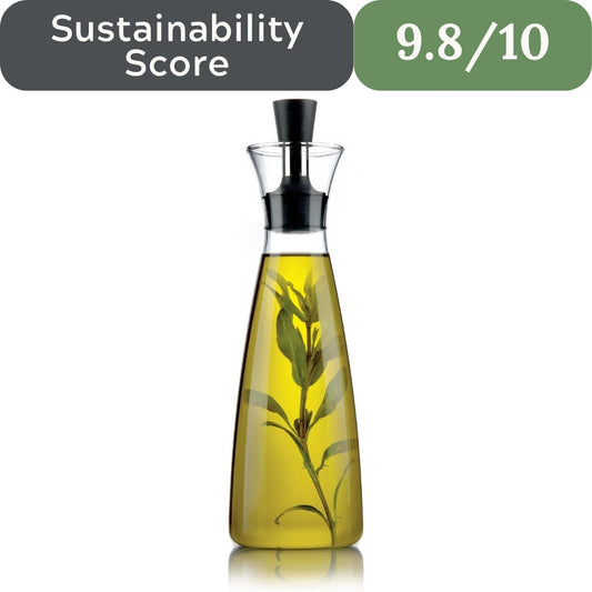 Eva Solo Oil and Vinegar Carafe: 0.5L Drip-Free Glass Flask