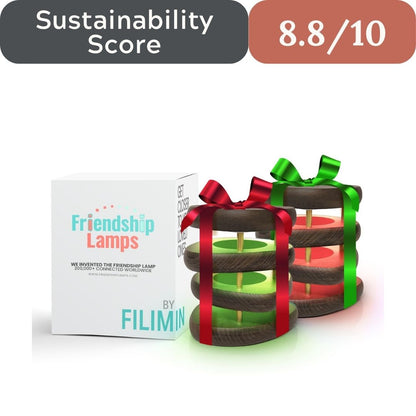 Filimin Friendship Lamp: Mid-Century Knotty Alder Wood