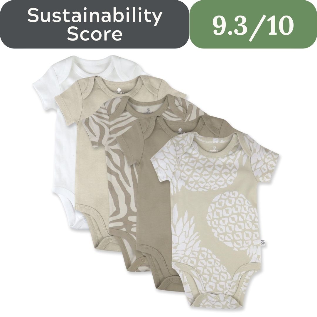 HonestBaby Organic Cotton Bodysuits: GOTS Certified Purity