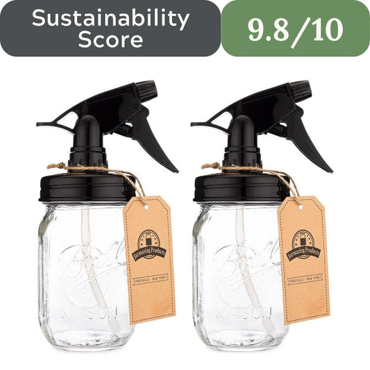Jarmazing Products Mason Jar Sprayer 16oz (2-Pack)