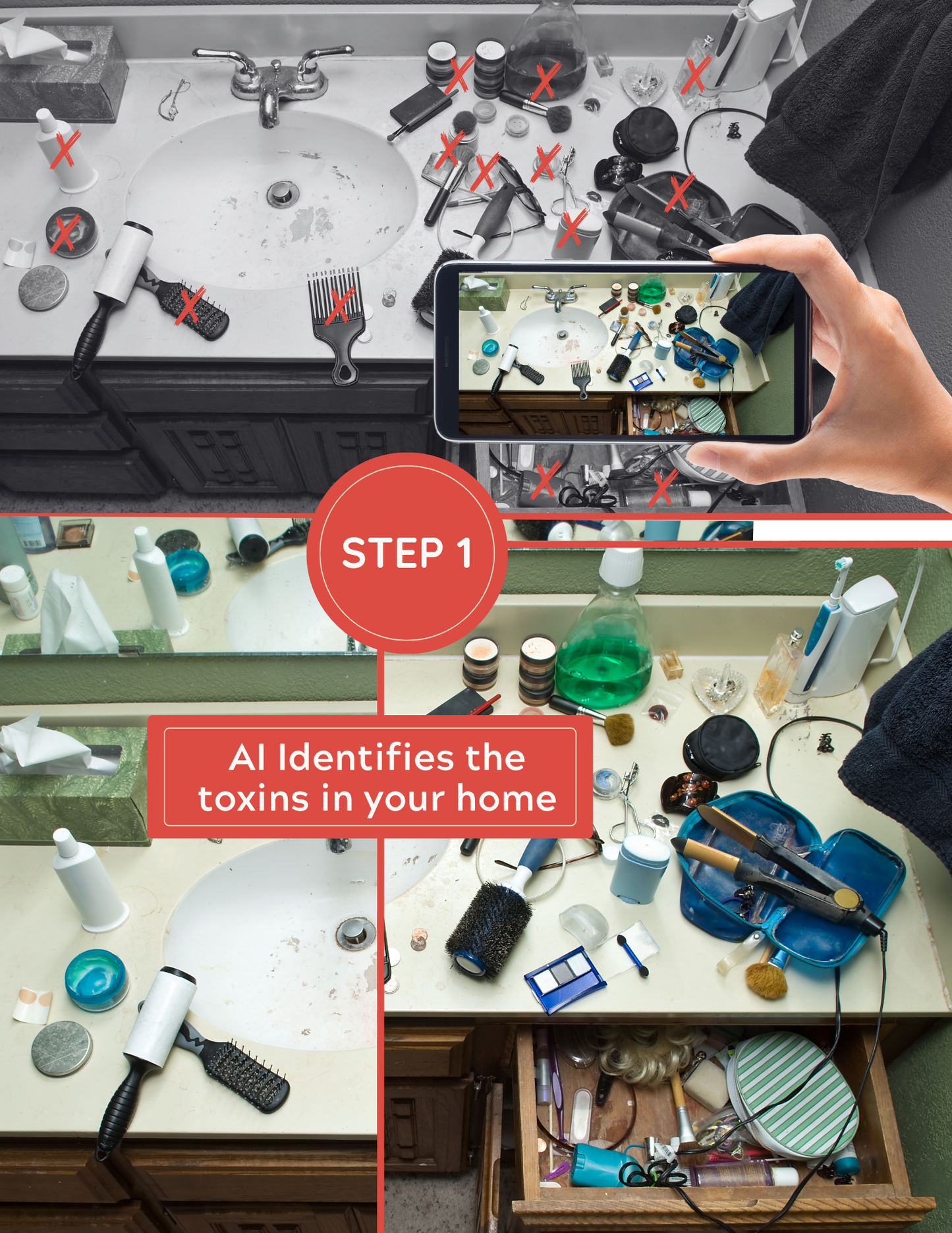Bathroom - AI-Powered Room Makeover Plan