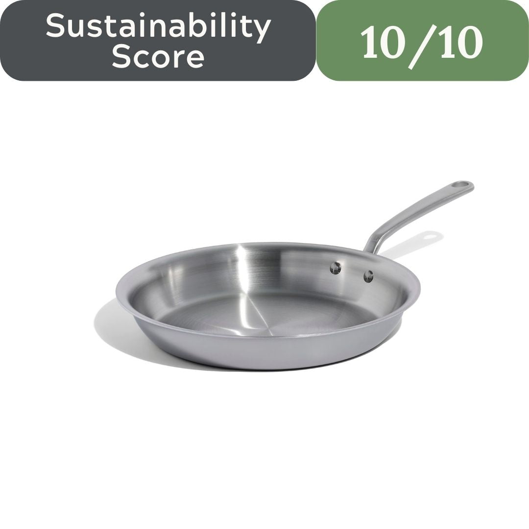 Made In 12-Inch 5-Ply Stainless Steel Frying Pan