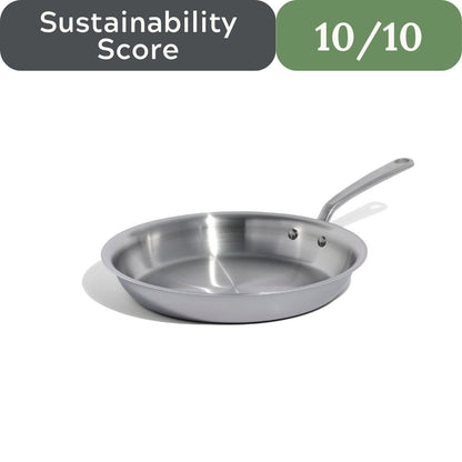 Made In 12-Inch 5-Ply Stainless Steel Frying Pan