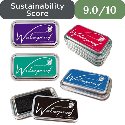 Non-Toxic Waterproof Ink Pads: Acid-Free Formula for Permanent Card Making and Crafts