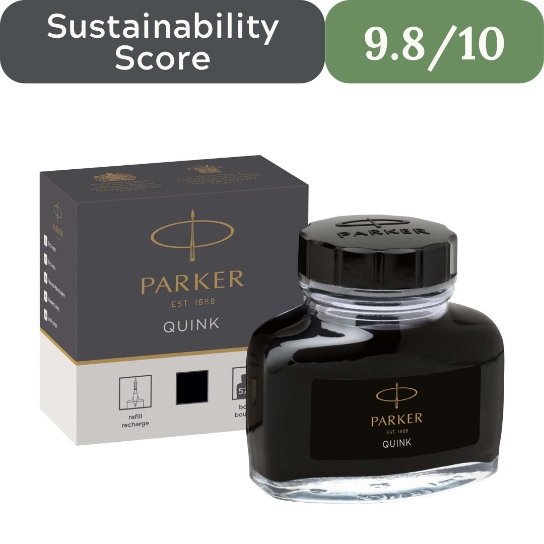 Parker QUINK Ink Bottle: The Zero-Waste Refill That Eliminates 600 Disposable Plastic Cartridges