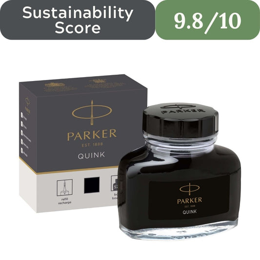 Parker QUINK Ink Bottle: The Zero-Waste Refill That Eliminates 600 Disposable Plastic Cartridges
