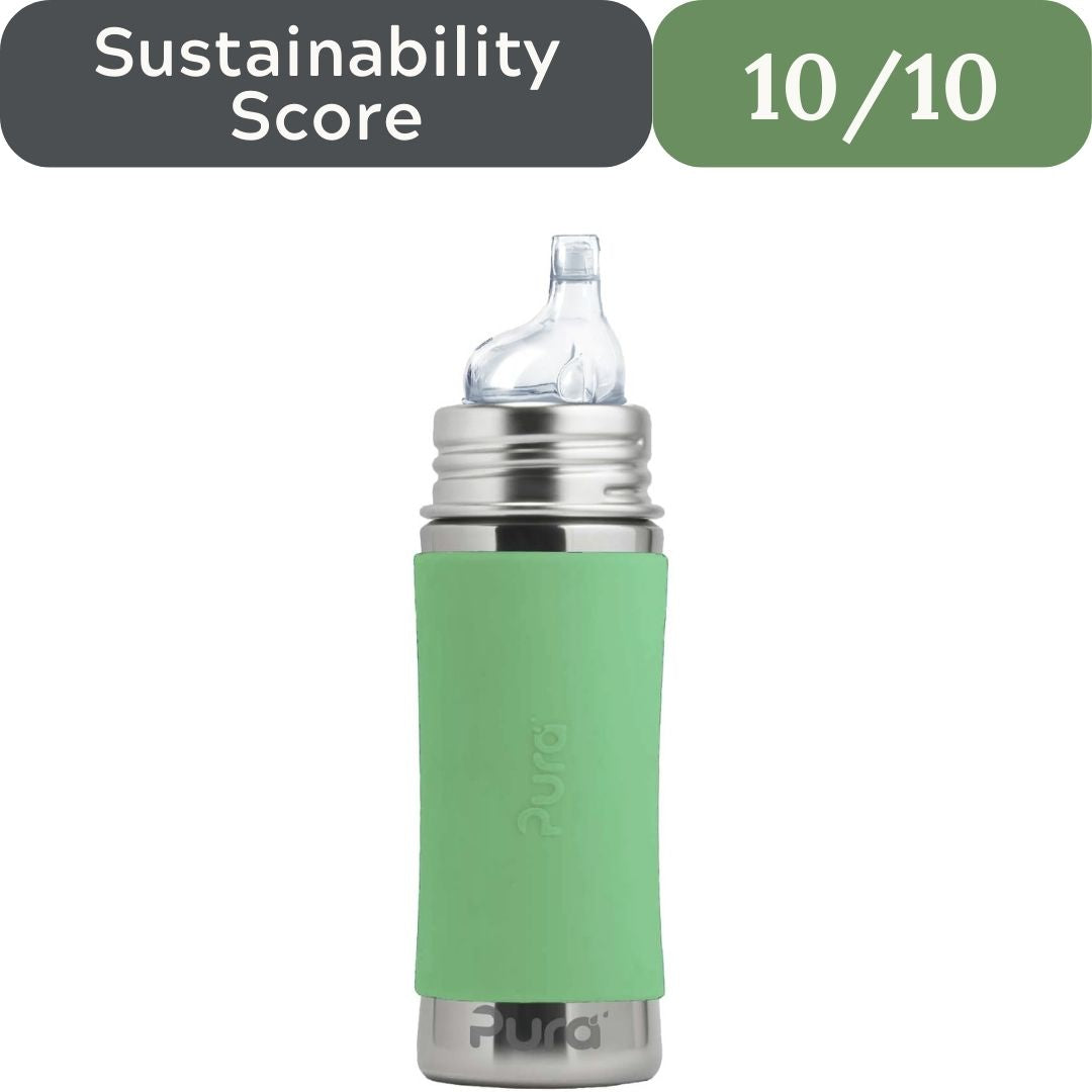 Pura Kiki 11oz MadeSafe Certified 100% Plastic-Free Sippy Cup
