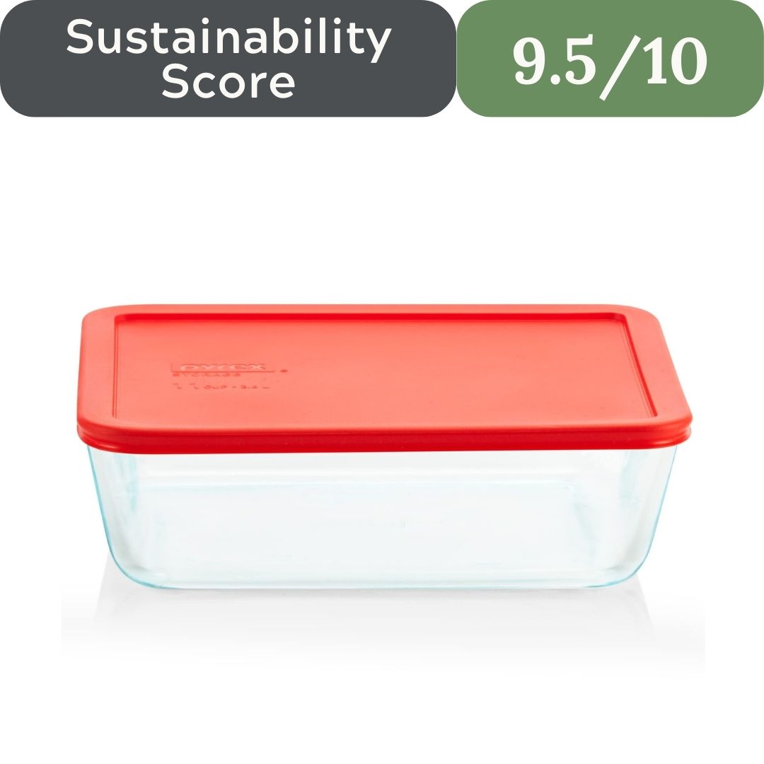 Pyrex Simply Store 4-Cup Glass Food Storage Container