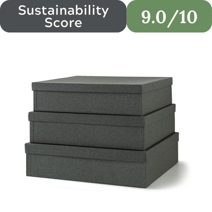 End Plastic Bins: Decorative Storage Boxes Made from Premium, Recyclable Kraft Paper