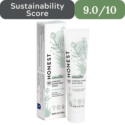 The Honest Company Diaper Rash Cream: Moisturizing Zinc Oxide Ointment