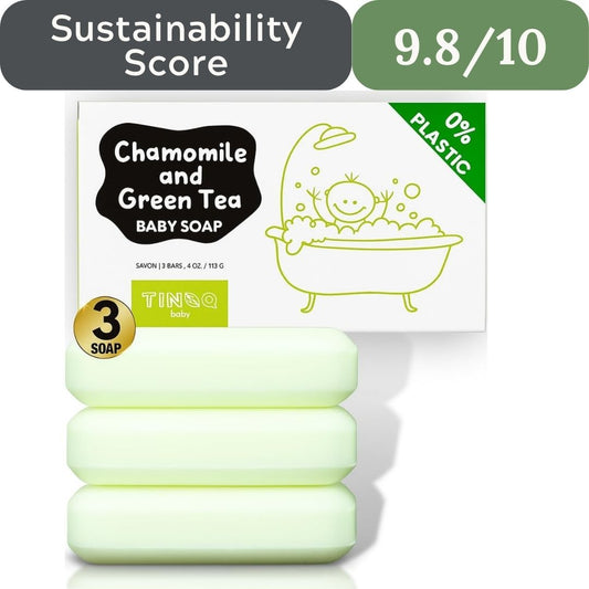 Tinoq Organic Baby Soap: Fragrance-Free & SLS-Free Purity