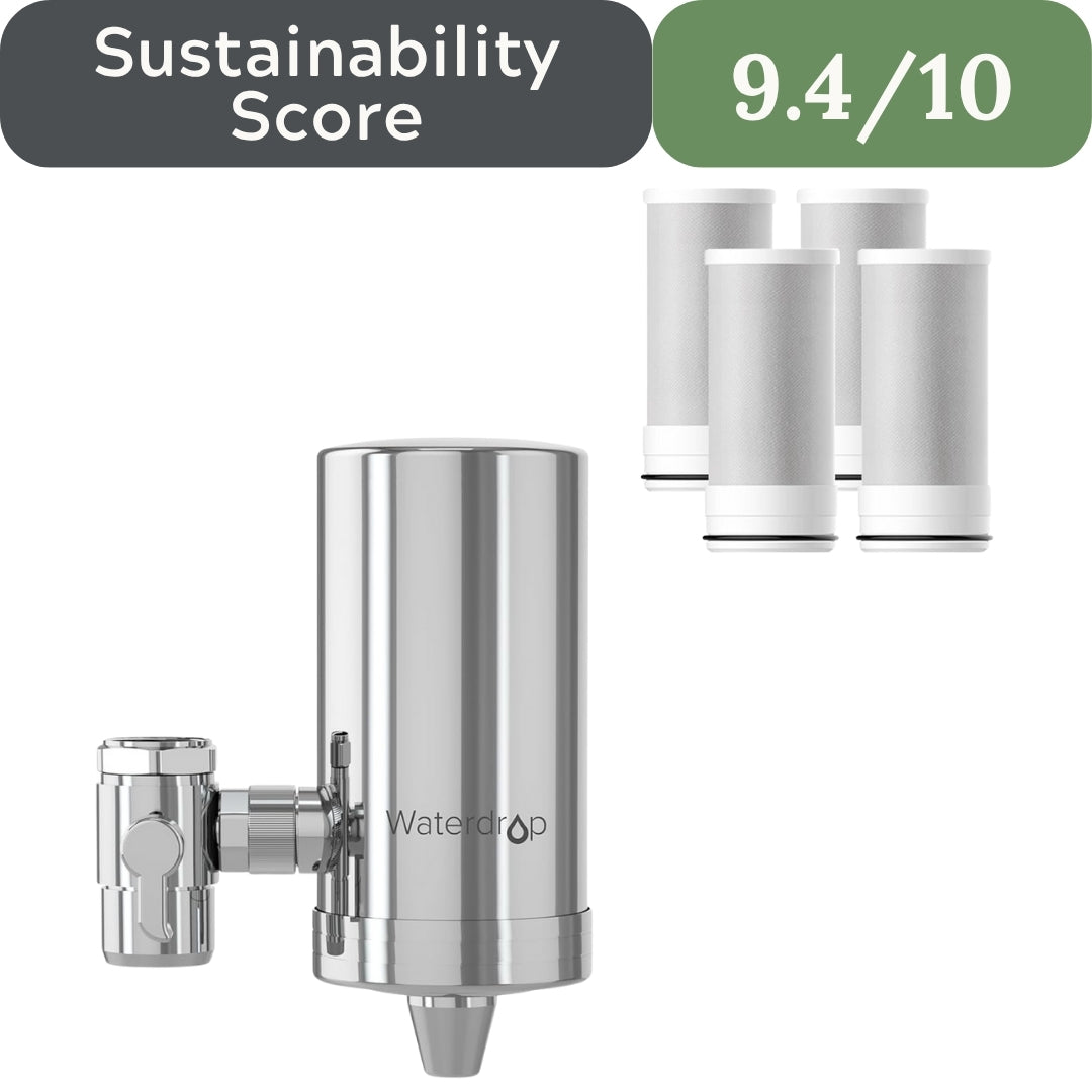 Waterdrop: The 304 Stainless Steel Faucet Filter That Ends Plastic Body Waste