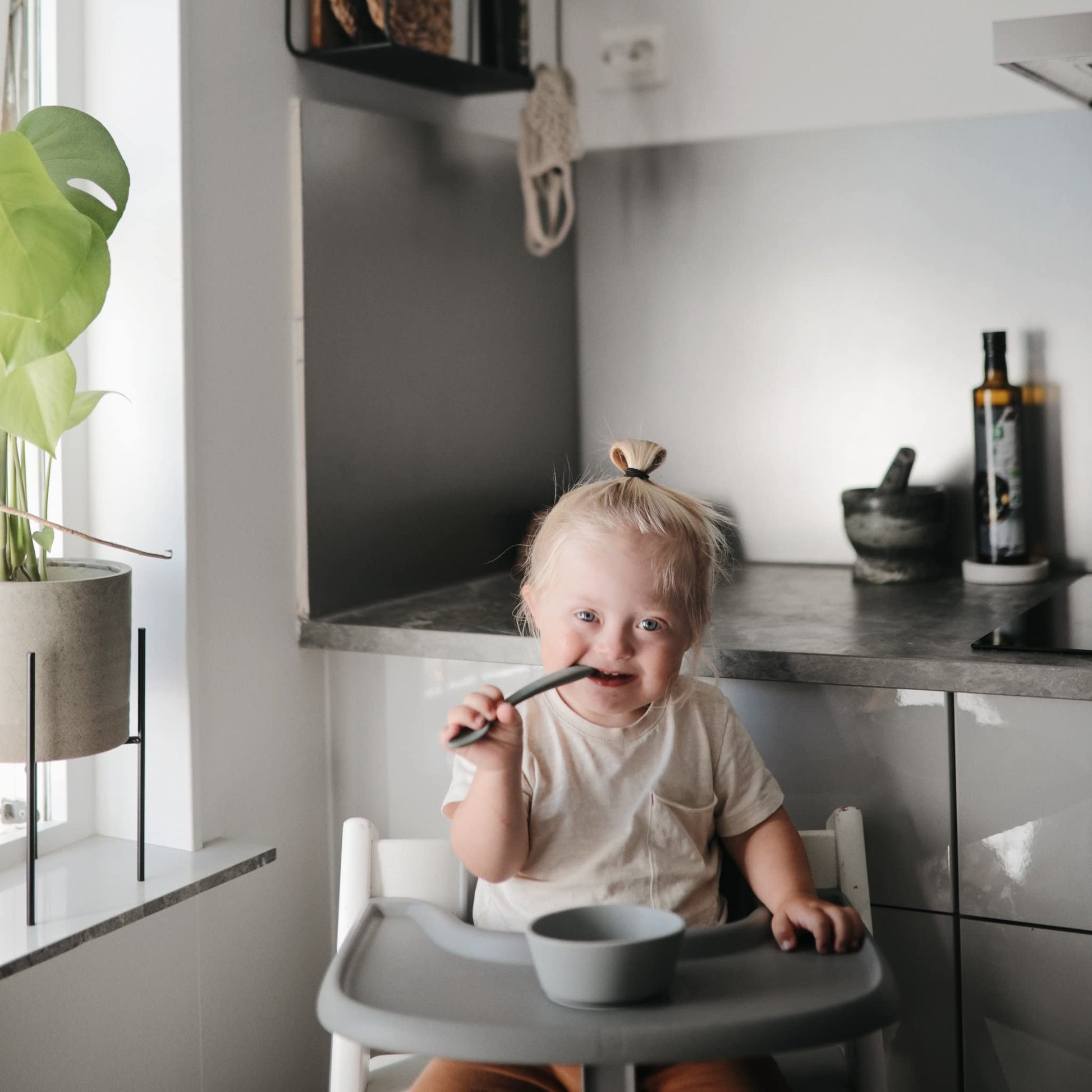 mushie: Silicone Suction Bowl - BPA - Free, Spill - Proof, Baby Feeding Bowl - The Tribalist