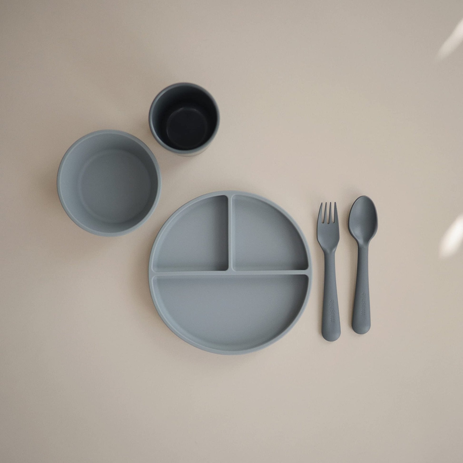 mushie: Silicone Suction Bowl - BPA - Free, Spill - Proof, Baby Feeding Bowl - The Tribalist