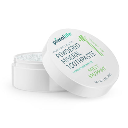 Primal Life Organics: Powdered Mineral Toothpaste, Fluoride - Free, Perfect For All Ages - The Tribalist