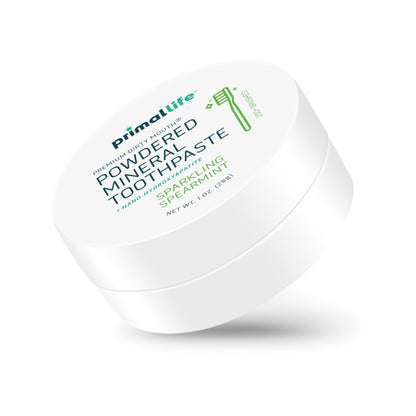 Primal Life Organics: Powdered Mineral Toothpaste, Fluoride - Free, Perfect For All Ages - The Tribalist
