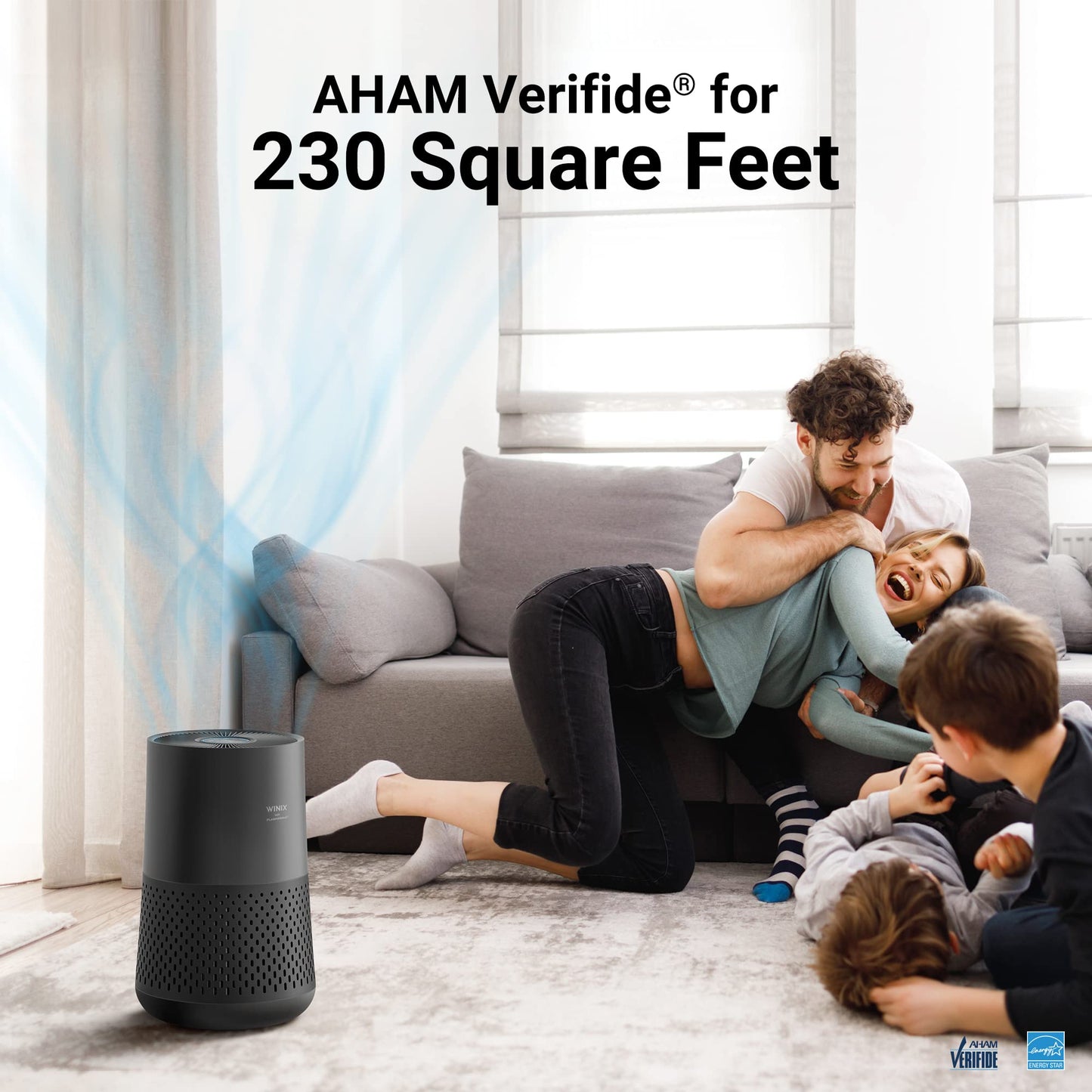 The Tribalist - WINIX A231 Air Purifier for Bedroom With Air Quality Monitor, True HEPA, Carbon Filter and Auto Mode