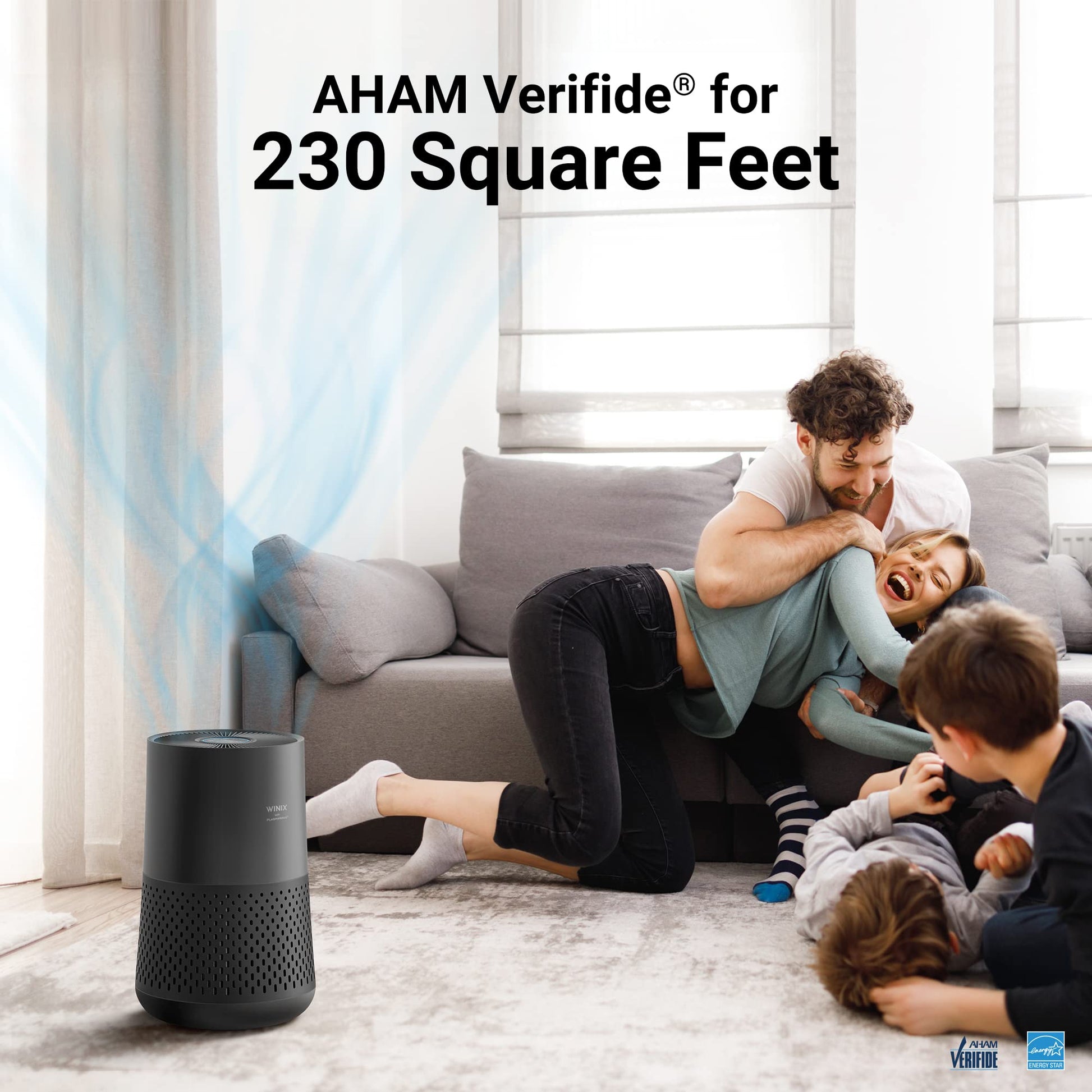 The Tribalist - WINIX A231 Air Purifier for Bedroom With Air Quality Monitor, True HEPA, Carbon Filter and Auto Mode