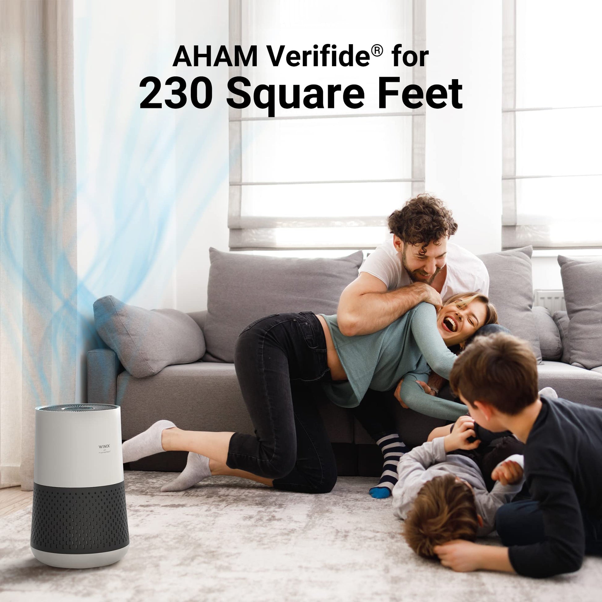 The Tribalist - WINIX A231 Air Purifier for Bedroom With Air Quality Monitor, True HEPA, Carbon Filter and Auto Mode